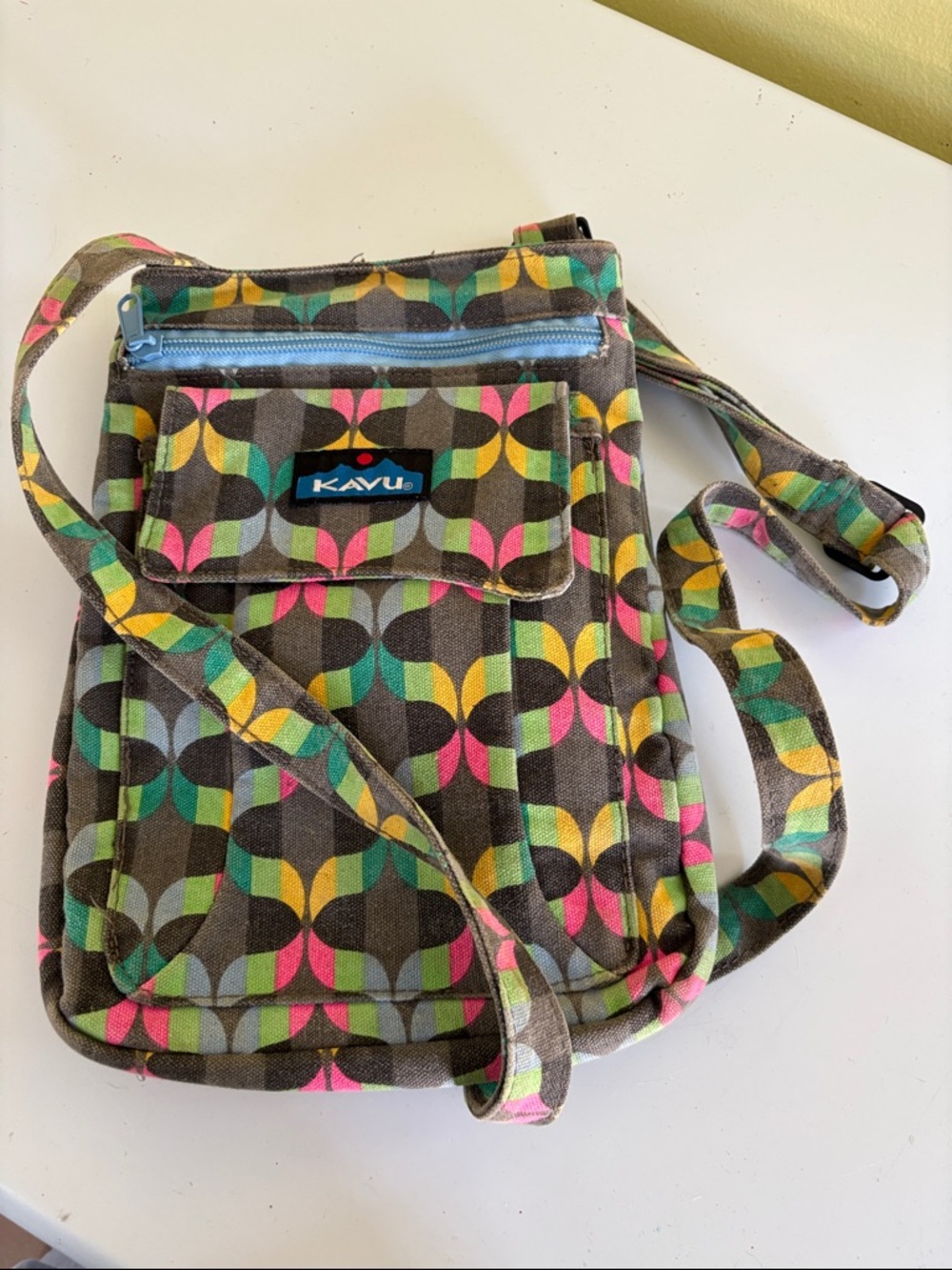 Kavu colorful Canvas Crossbody Bag